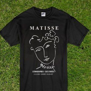 Henri Matisse Art Woman LineArt T-Shirt
